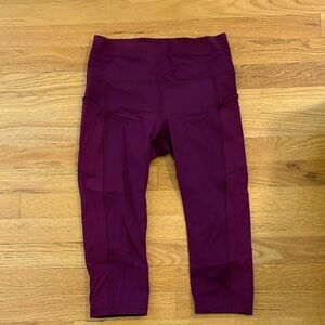 Lululemon Athletica Deep Purple Leggings